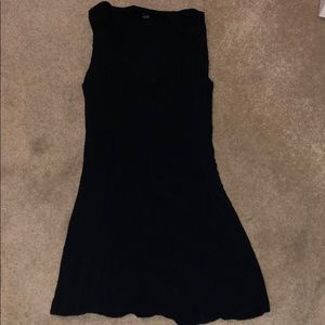 Forever 21 small black dress with neck tie